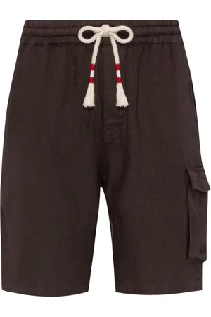 MC2 SAINT BARTH Shorts, Herr, M, Linne, Andningsbara Linneshorts för varma dagar