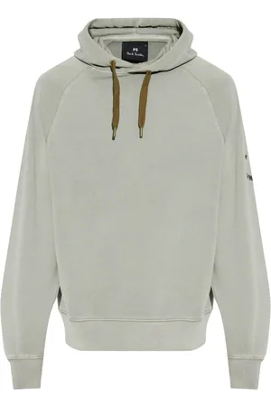 Paul Smith Sweatshirts & Hoodies, Herr, S, Bomull, Grön Huva Tröja