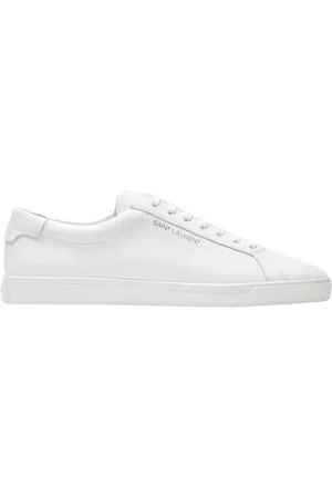 Saint Laurent Skor, Herr, 41 EU, Vita låga topp sneakers 9030