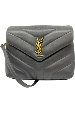 Saint Laurent Pre-owned, Dam, ONE Size, Pre-owned Laeder handvskor