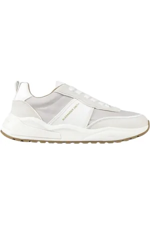 Alexander Smith Skor, Herr, 39 EU, Läder, Vit Eco-Dover Sneaker med RePET Insatser