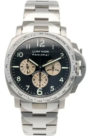 PANERAI Pre-owned, Herr, ONE Size, Pre-owned Rostfritt stal klockor