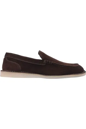 Dolce & Gabbana Skor, Herr, 42 EU, Mocka, Bruna Sandaler Elegant Rund Tå Design