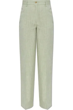 FORTE FORTE Byxor, Dam, L, Polyester, Veckade byxor