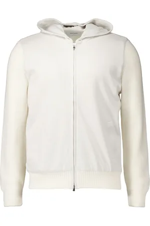 Gran Sasso Sweatshirts & Hoodies, Herr, 2Xl, Ecru Vest 23137/76014