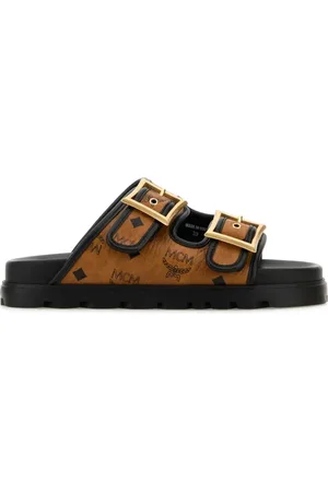 MCM Skor, Dam, 36 EU, Tryckta Canvas Tofflor