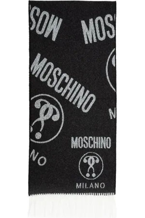 Moschino Accessoarer, Herr, ONE Size, Logo Fransad Ullsjal