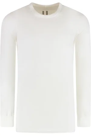 Rick Owens Topp, Herr, XL, Bomull, Räfflad Bomull T-shirt