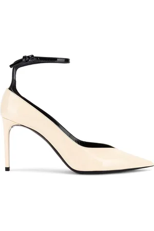 Saint Laurent Skor, Dam, 38 EU, Läder, Patentläder Pumps Ss22