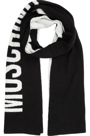 Moschino Accessoarer, Herr, ONE Size, Kashmir, Lyxig ullhalsduk för män
