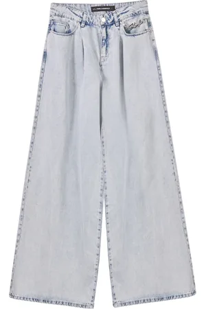 Karl Lagerfeld Jeans, Dam, W30, Denim, Vida Ben Blå Denim Byxor