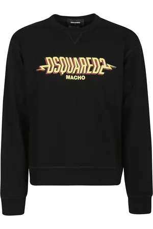 Dsquared2 Sweatshirts & Hoodies, Herr, M, Stilren Sweatshirt för en Cool Passform