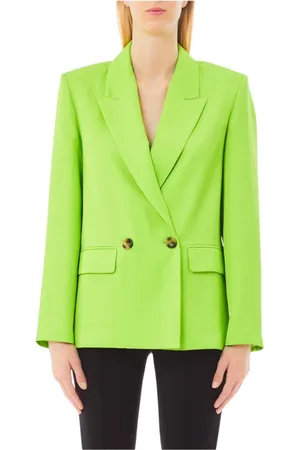 Liu Jo Jacka, Dam, M, Linne, Elegant Linneblandning Modestil