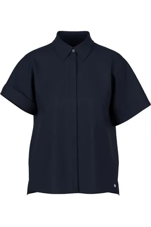 Marc Cain Blusar & Skjortor , Dam, 2Xl, Mörkblå Blus