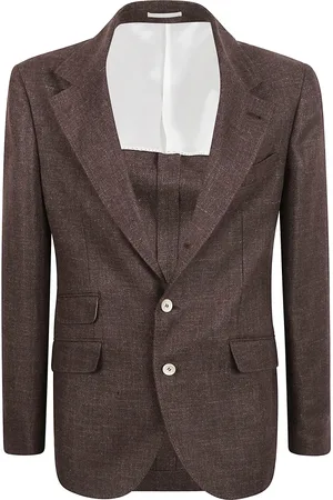 Brunello Cucinelli Jacka, Herr, L, Mörkbrun Deconstructed Jacka