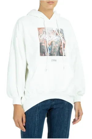 Throwback. Sweatshirts & Hoodies, Dam, S, Bomull, Warriors Huvtröja
