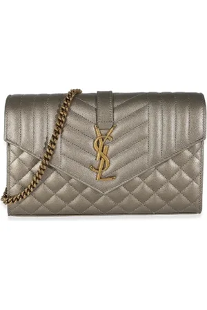 Saint Laurent Pre-owned, Dam, ONE Size, Pre-owned Laeder crossbodyvskor