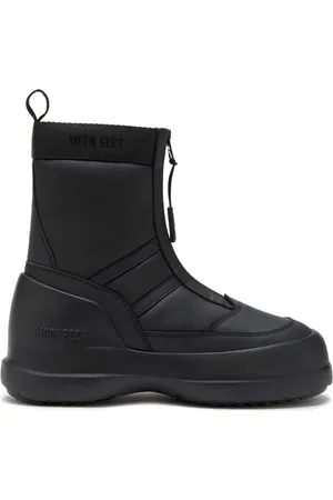 Moon Boot Skor, Dam, 40 EU, Polyester, Kraftig dragkedjestövel med praktisk dragkedja framtill