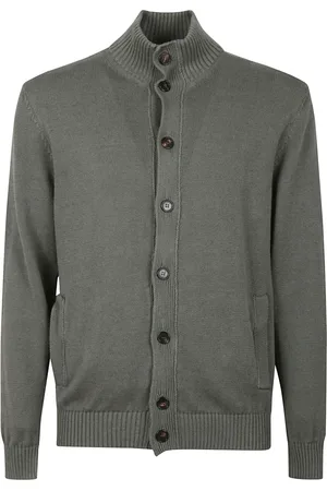 ZANONE Stickade tröjor & koftor, Herr, L, Denim, Stiliga Denim Jeans för Män