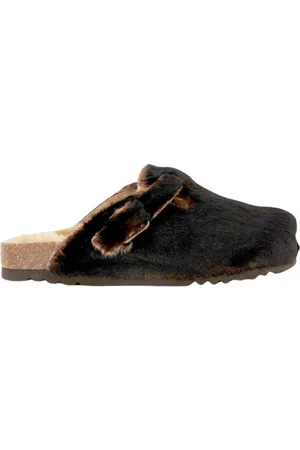 Scholl Skor, Dam, 39 EU, Brun Faux Fur Toffel Ny Modell