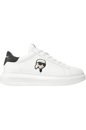 Karl Lagerfeld Skor, Herr, 43 EU, Läder, Sneakers Herr