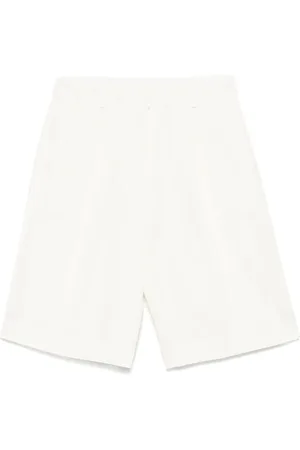 Calvin Klein Shorts, Dam, 2Xs, Vita Shorts med Dold Stängning