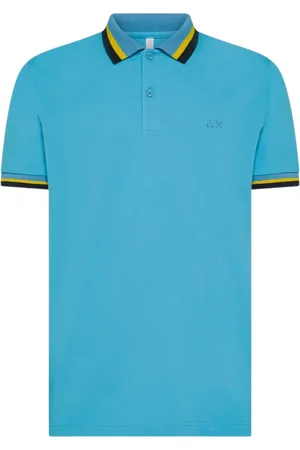 sun68 Topp, Herr, XL, Bomull, Kortärmad bomullspolo