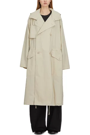 LEMAIRE Kappa, Dam, S, Avtagbar huva trenchcoat