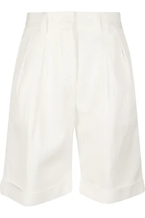 Aspesi Shorts, Dam, M, Bomull, Vita Bermuda Shorts