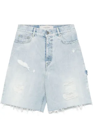 Golden Goose Shorts, Dam, W26, Klarblå Shorts Stilfull Mode