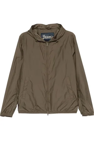 HERNO Jacka, Herr, 3Xl, Stilig huva polyamidjacka med dragkedja