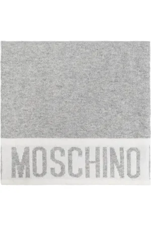 Moschino Accessoarer, unisex, ONE Size, Halsduk med logo
