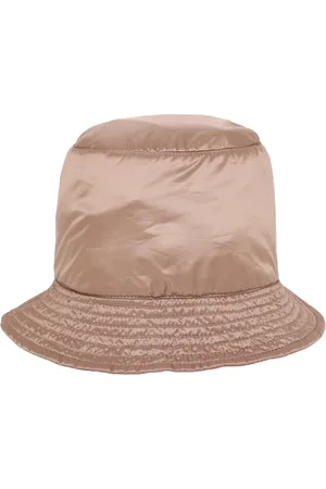 Max Mara Accessoarer, Dam, M, Polyester, Quiltad Kamelhatt The Cube