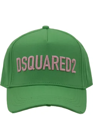 Dsquared2 Accessoarer, unisex, ONE Size, Bomull, Vintage Baseballkeps med spänne