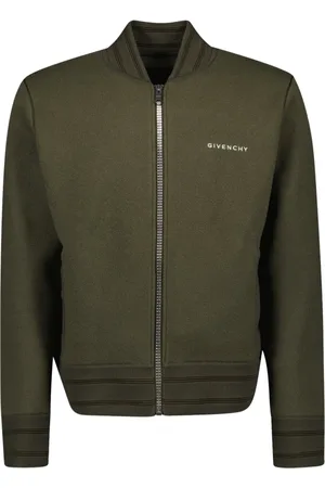 Givenchy Jacka, Herr, M, Varsity Jacka Grön Ull Höst-Vinter