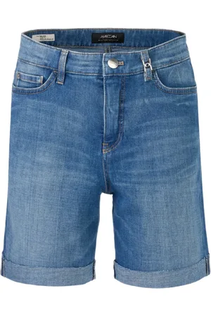 Marc Cain Shorts, Dam, S, Blå Shorts Yc 83.03 D05