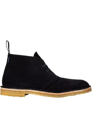 Paul Smith Skor, Herr, 41 EU, Läder, Snörstövlar Mörkblå