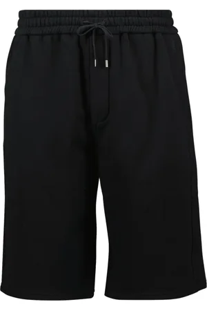 Saint Laurent Shorts, Herr, L, Bomull, Svarta Bermuda Shorts Cassandre Stil