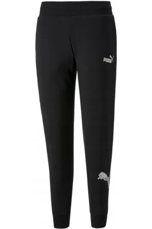 PUMA Byxor, Dam, L, Svarta byxor med mudd för kvinnor