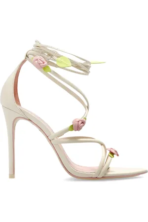 SOPHIA WEBSTER Skor, Dam, 39 EU, Läder, Klack sandaler Rosette