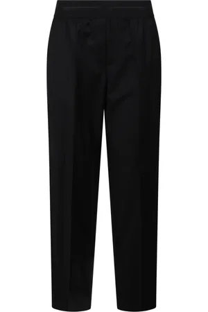 Helmut Lang Byxor, Dam, M, Tapered Ullbyxor med Pressveck