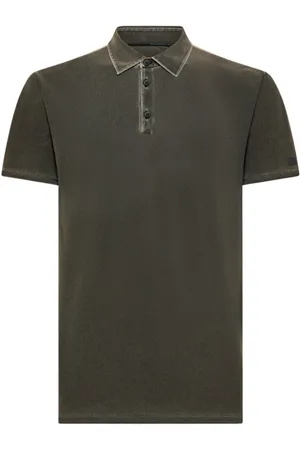 RRD Topp, Herr, M, Vintage Krage Polo Skjorta Tobak