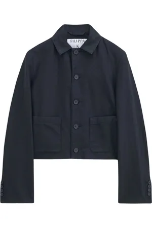 Filippa K Jacka, Dam, L, Bomull, Svart Patch Pocket Jacka
