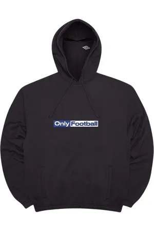 Umbro Sweatshirts & Hoodies, Herr, L, Fotbollsmask Hoodie Tvättad Svart