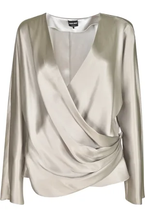 Giorgio Armani Blusar & Skjortor , Dam, L, Elegant Skjortor Kollektion