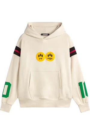 BARROW Sweatshirts & Hoodies, Herr, S, Urban Coach Hoodie i Vanilj