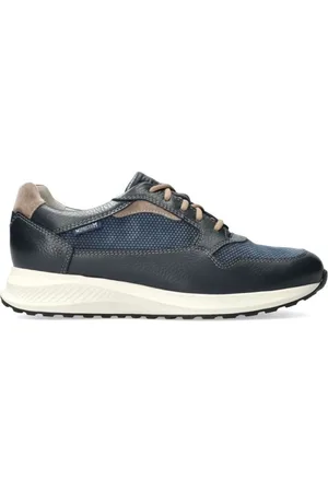 Mephisto Skor, Herr, 40 1/2 EU, Läder, Blå Herrsneaker - Davis