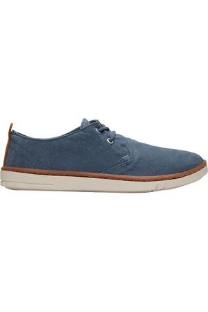Timberland Skor, Herr, 41 EU, Blå Canvas Avslappnade Sneakers