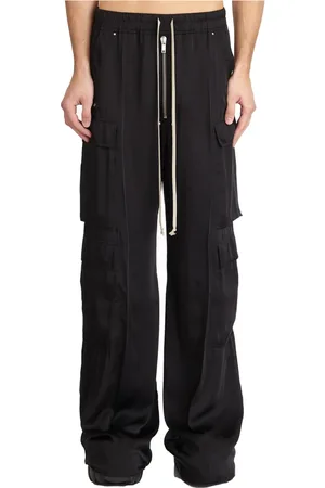 Rick Owens Byxor, Herr, M, Svarta cargobyxor