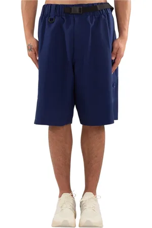 Y-3 Shorts, Herr, L, Panel Shorts i Dkblue
